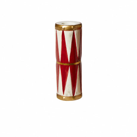 Tromme Lysestage & vase i én 13 cm høj