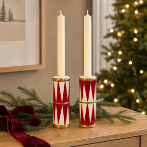 Tromme Lysestage & vase i én 13 cm høj