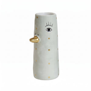 Vase and 10 cm lysegrå eller blå