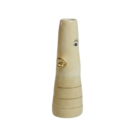 Vase and 16 cm gul & lysegul