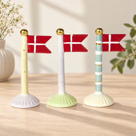 Spidsflag 14 cm højt