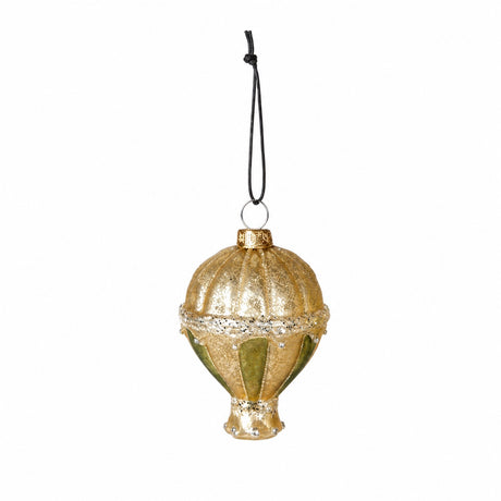 Luftballon guld og grøn