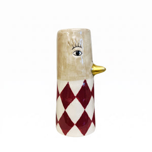 Vase and 10 cm harlekin