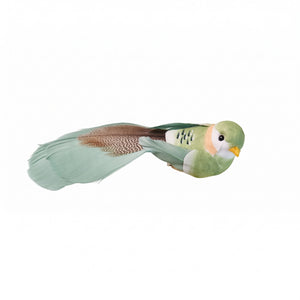 Fugl med klips 13 cm lang