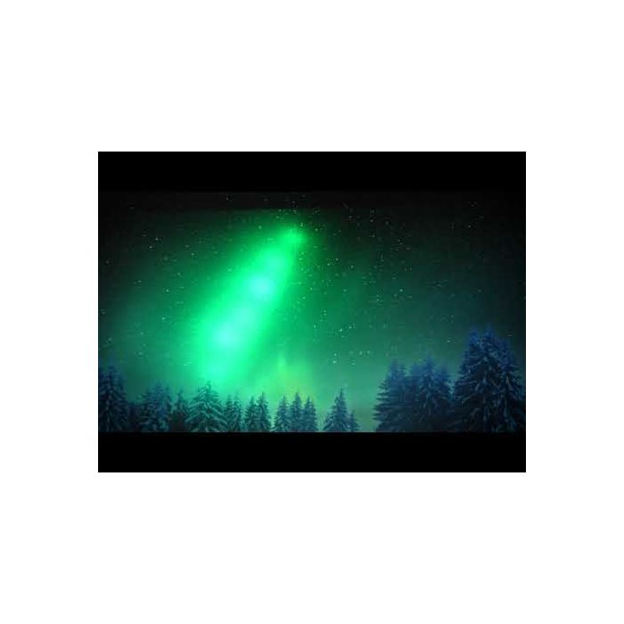 Baggrund på lærred med Nordlys effekt