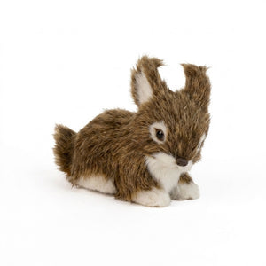 Hare med kunstpels 7 cm høj