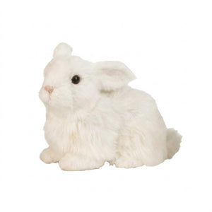 Hare med kunstpels 14 cm høj