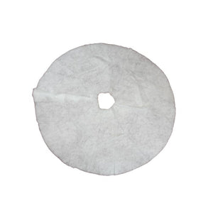 Bio snetæppe rundt 100 cm i dia