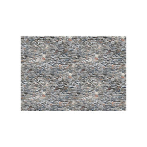 Flerfarvede kampesten underlag