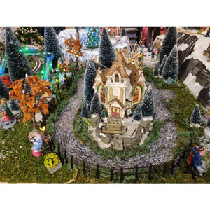 Flerfarvede kampesten underlag