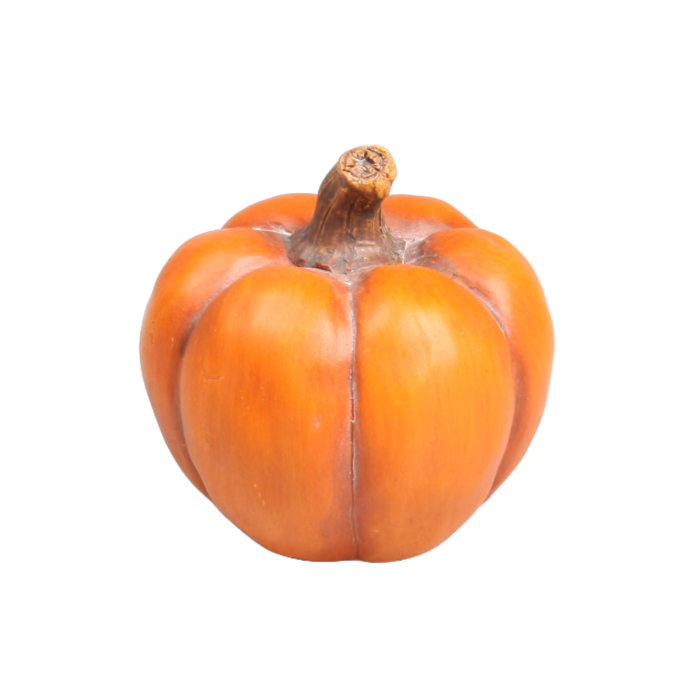 Græskar orange 10 cm højt