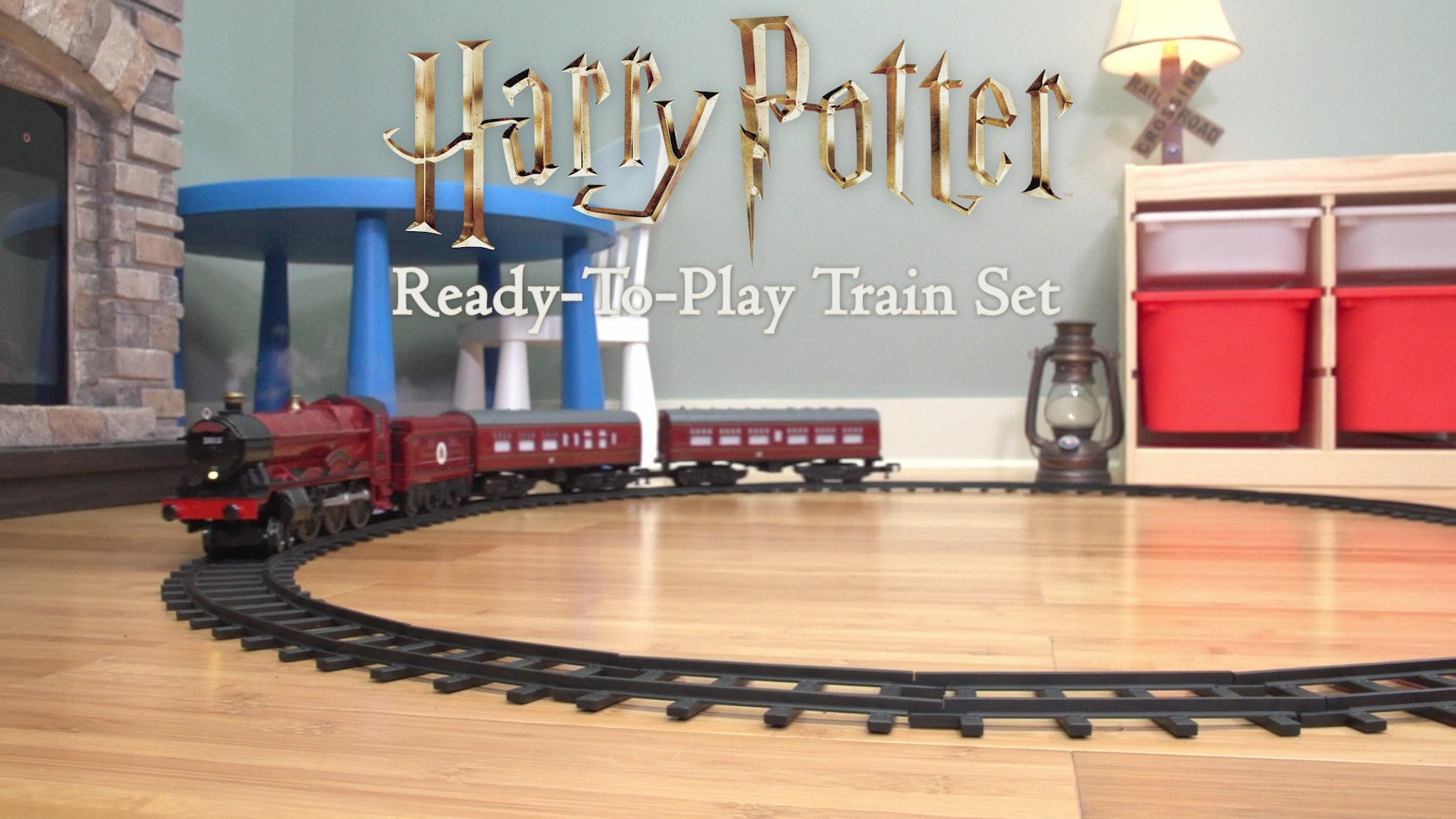 Video af Hogwarts express tog Bluetooth styret fra Lionel