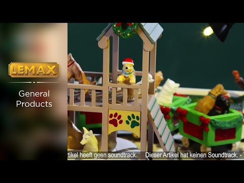 Puppy Play Park fra Lemax