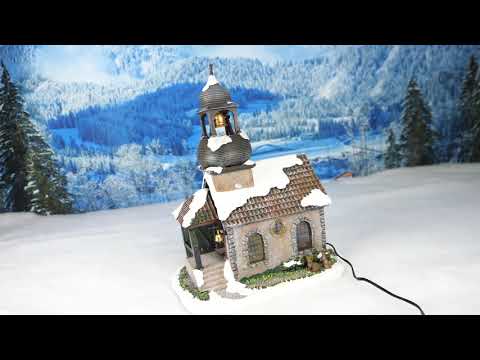 Luville kirke med degn