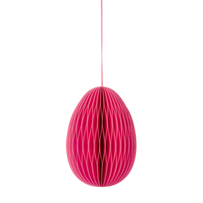 Påskeæg i papir pink 7 cm