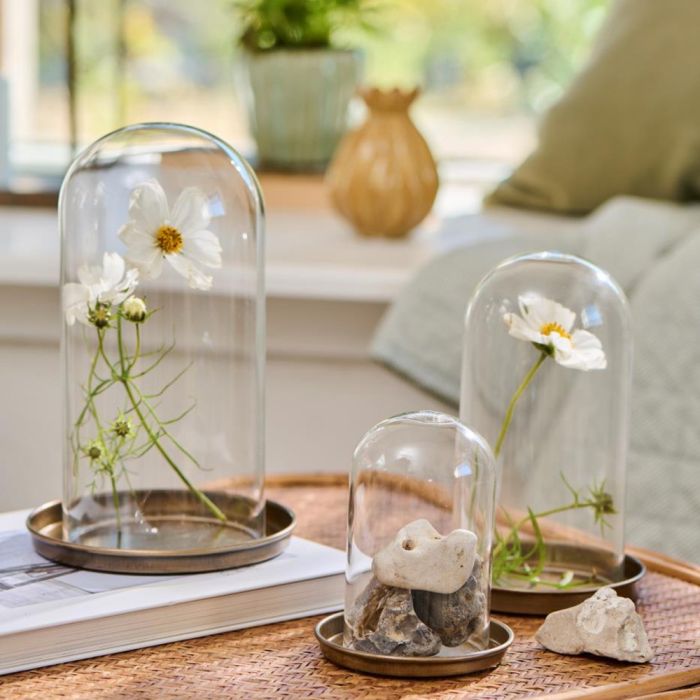 Ib Laursen Glasklokke Bornholm 13 cm