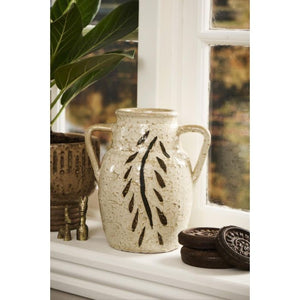 Vase m/hanke bladmønster Avignon