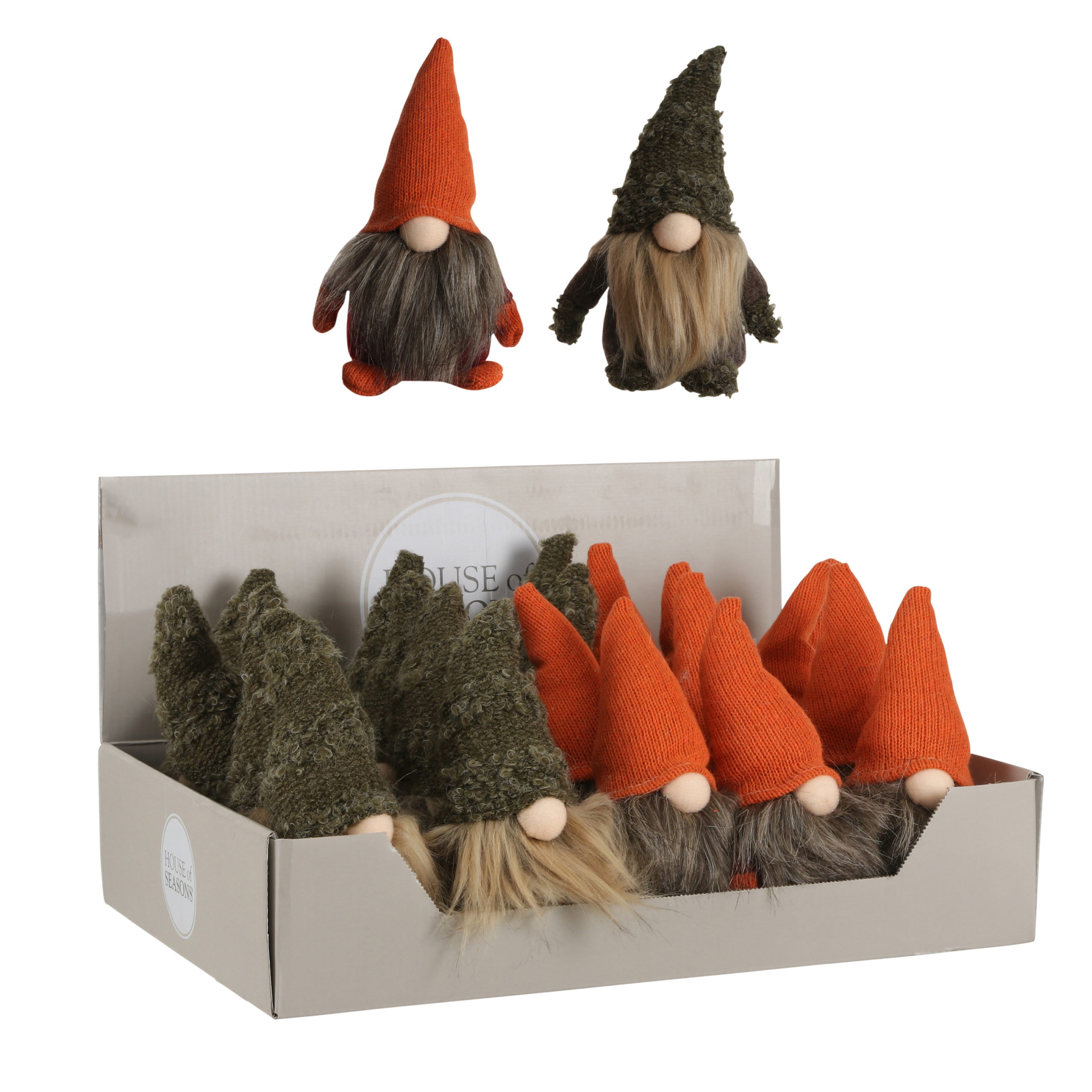 Små gnomer - Gnom med orange hue