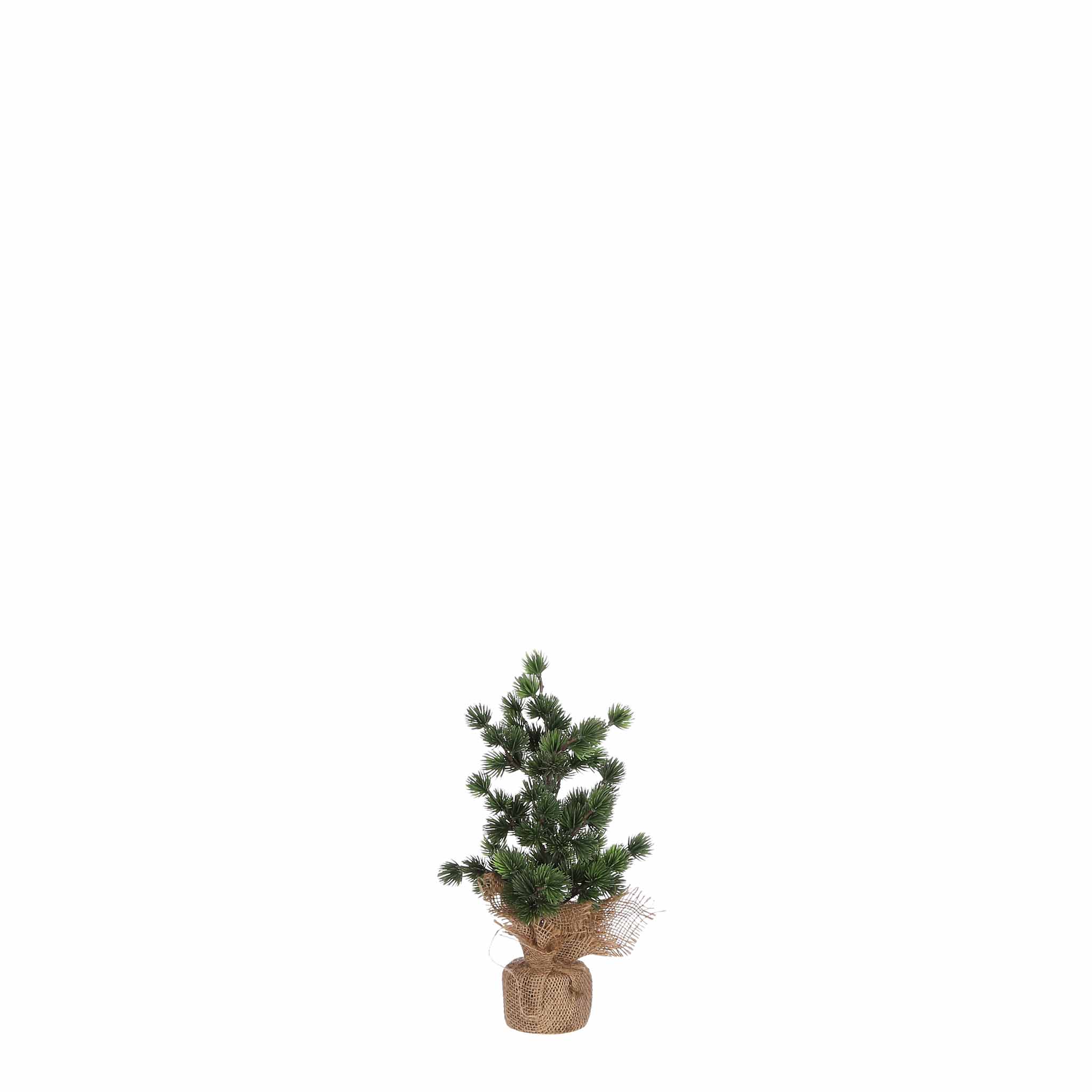 Juletræ i sæk grøn 35 cm