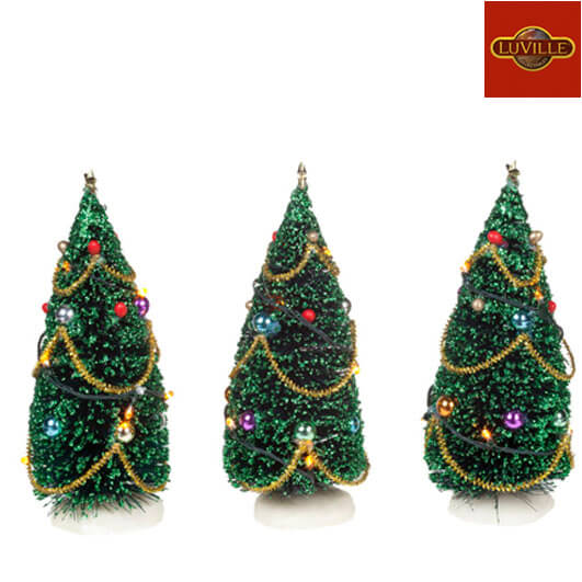 Billede af 3 pak juletræ med lys
