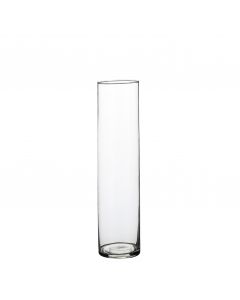 Cylinder glasvase 40 cm høj