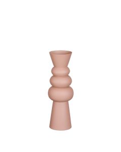 Rollo vase lyserød 29 cm i højden