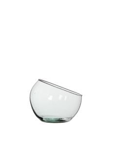 Glasbowle med skrå kant 16 cm i dia