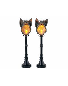 Gargoyle Lamp Post Set Of 2