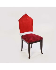Santa hat chair cover