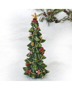 Juletræ med pynt