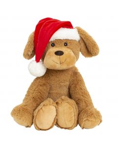 Plush Christmas dog