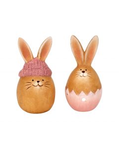 Egg shaped Easter bunny