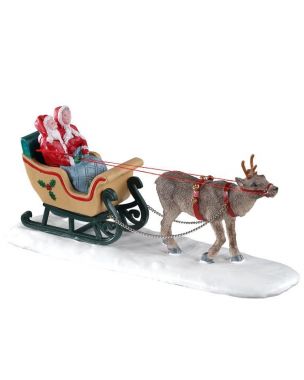 North Pole sleigh ride