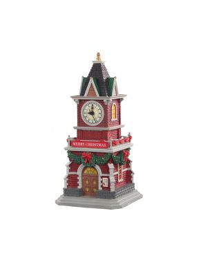 Christmas Tree Clock Tower