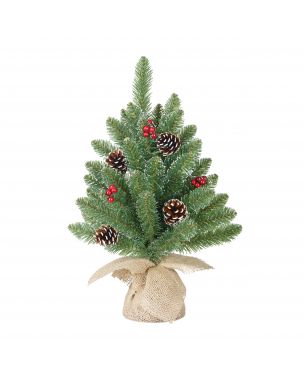 Decorated artificial Christmas tree