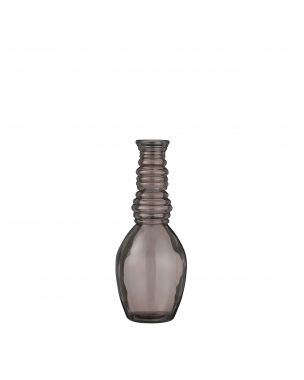 Light brown Granada glass vase