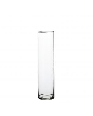 Cylinder glasvase 40 cm høj