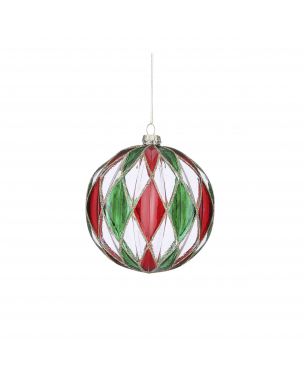 Christmas ball with pattern