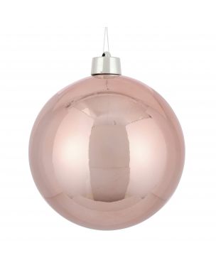 Large pink Christmas ball Ø 25 cm