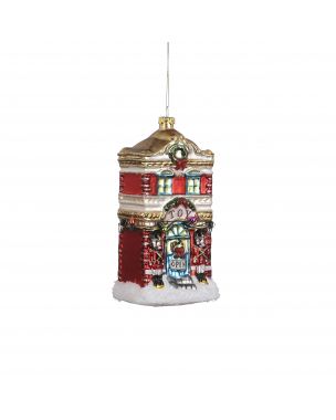 Town house Christmas ornament
