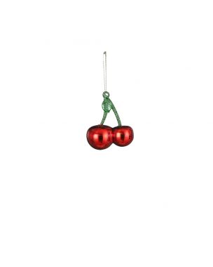 Cherry Christmas ornament