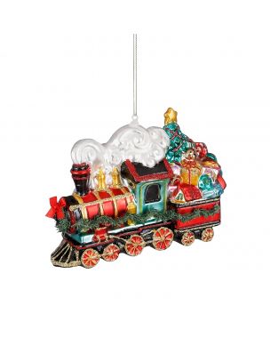 Julekugle Julepyntet lokomotiv