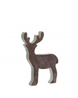 Wooden reindeer