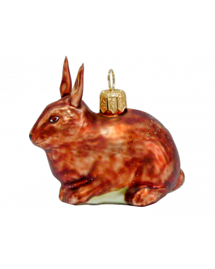 Hare Christmas ornament