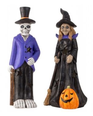 Mr. Skeleton or Mrs. Witch