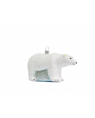 Polar bear ornament