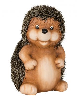 Standing hedgehog with soft fur
