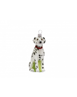 Dalmatian dog Christmas ornament