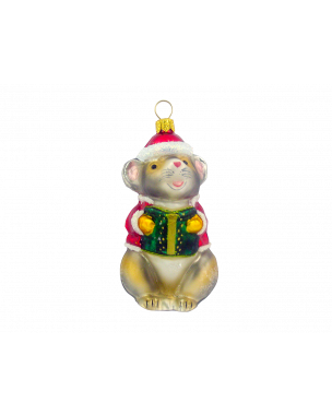 Christmas mouse ornament