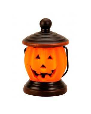 Pumpkin lantern with LED light